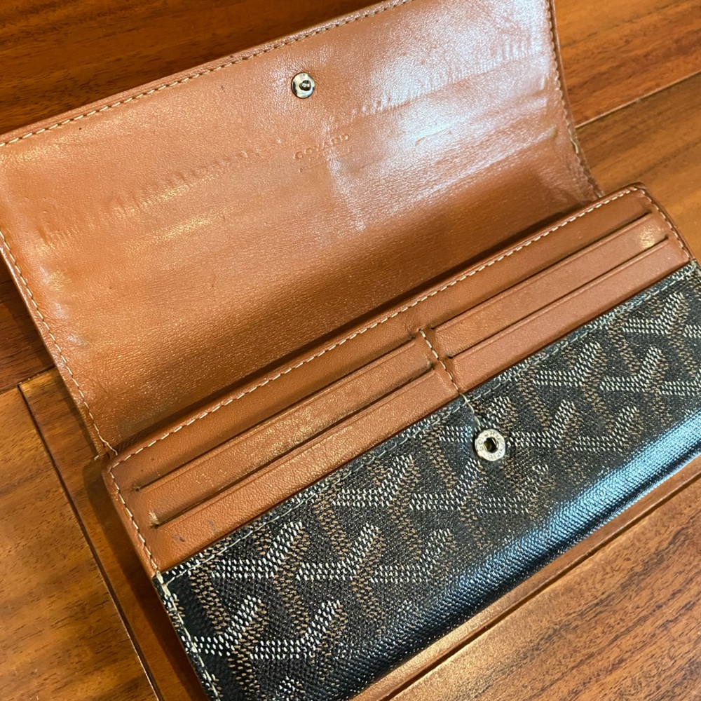 Goyard  Goyardine Coated Canvas Varenne Continental Wallet